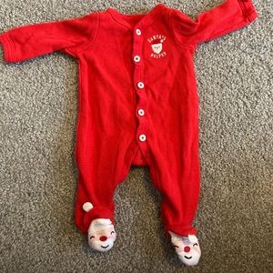 Christmas newborn sleeper